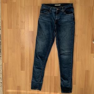 Levi’s 721 high rise skinny jeans W28 L30